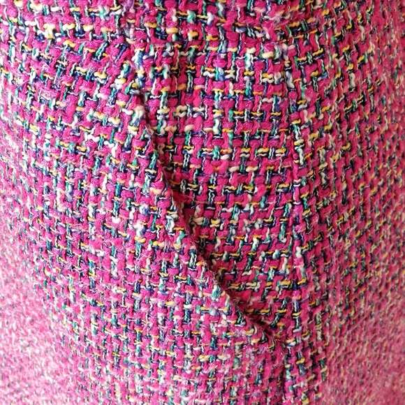 🆕️ J Crew Pink Resume Dress in Autumn Tweed - Picture 3 of 9